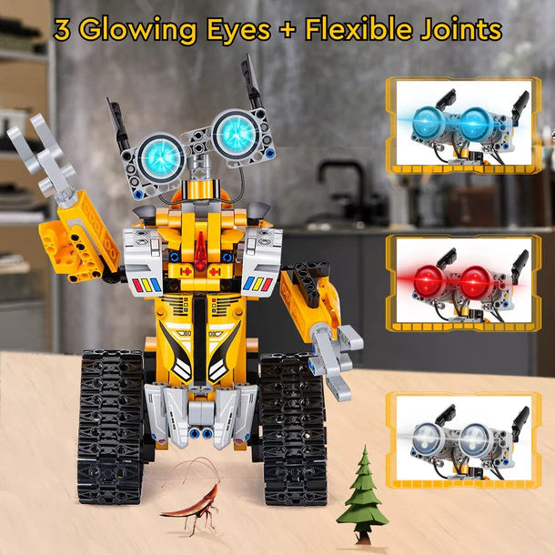 Sillbird Remote-Controlled STEM Building Robot for Kids 8-12