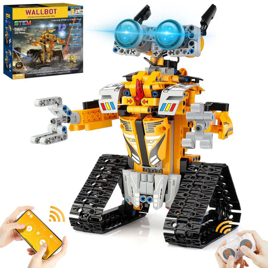 Sillbird Remote-Controlled STEM Building Robot for Kids 8-12